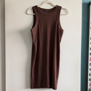 Old Navy Sleeveless Chocolate Mini Dress